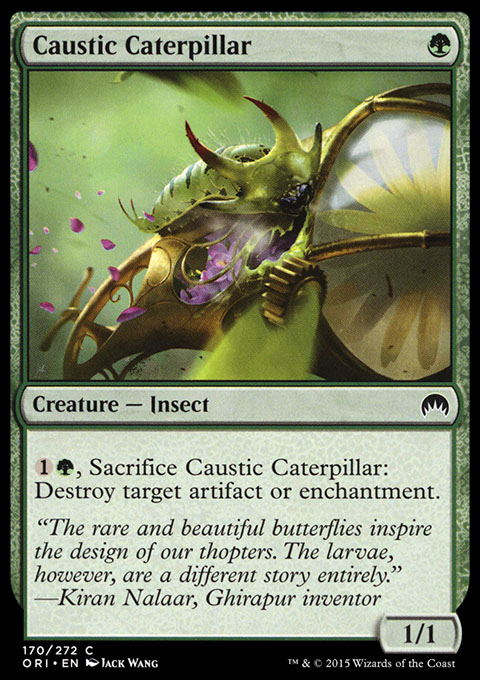 Caustic Caterpillar