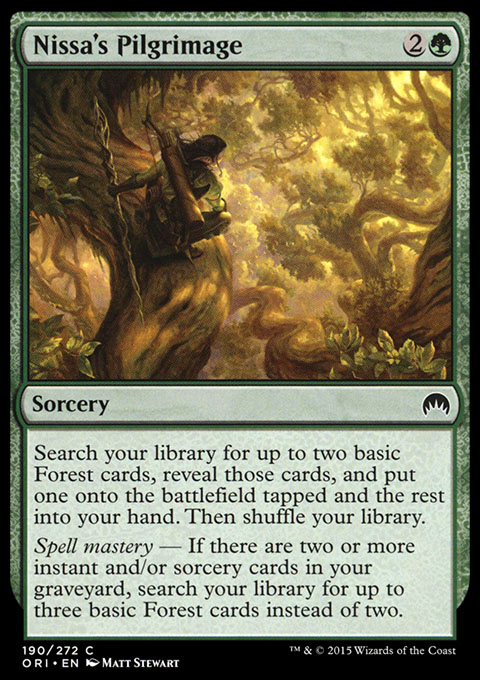 Nissa's Pilgrimage