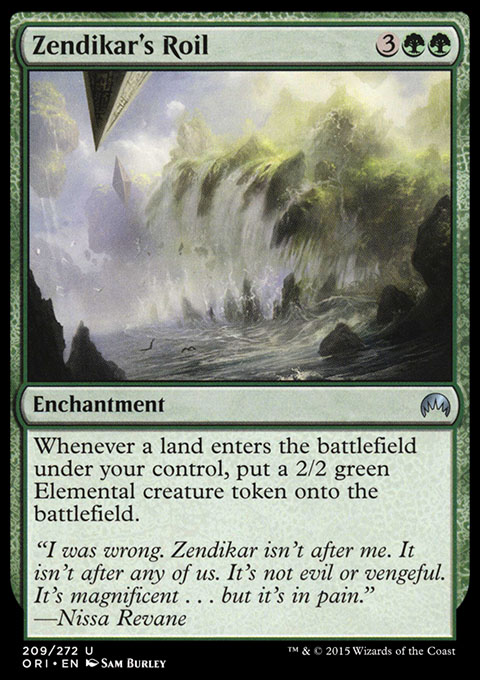 Zendikar's Roil