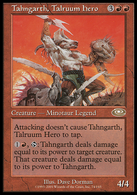 Tahngarth, Talruum Hero