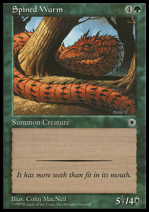 Spined Wurm