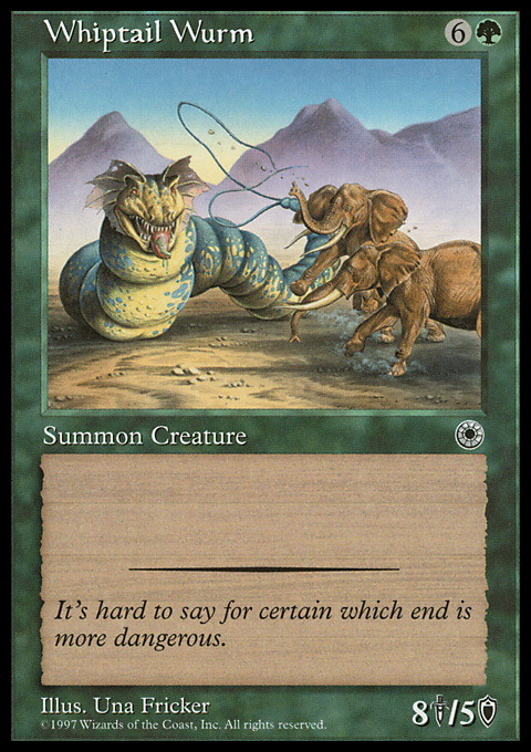 Whiptail Wurm