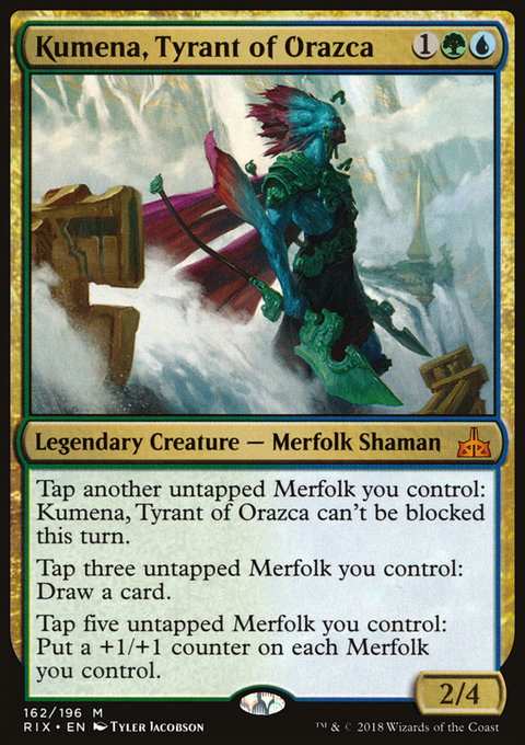 Kumena, Tyrant of Orazca