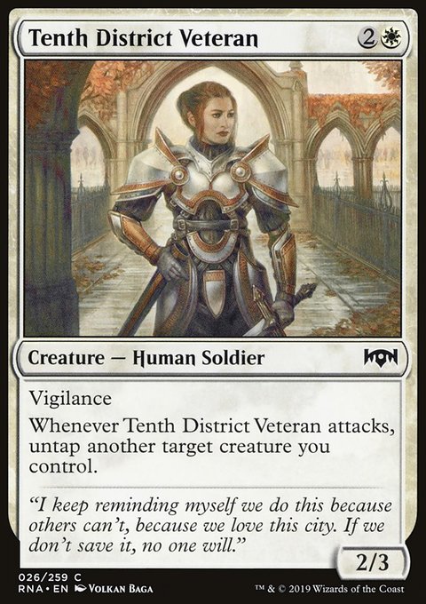 Tenth District Veteran