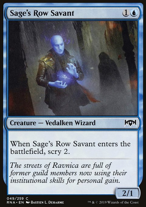 Sage's Row Savant