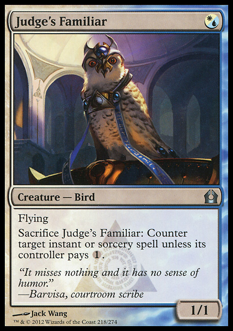 Judge's Familiar