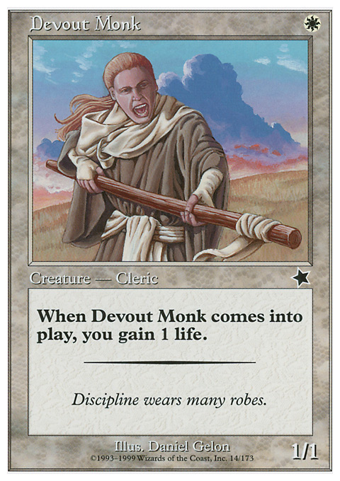 Devout Monk