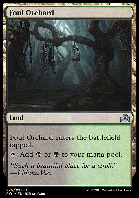 Foul Orchard