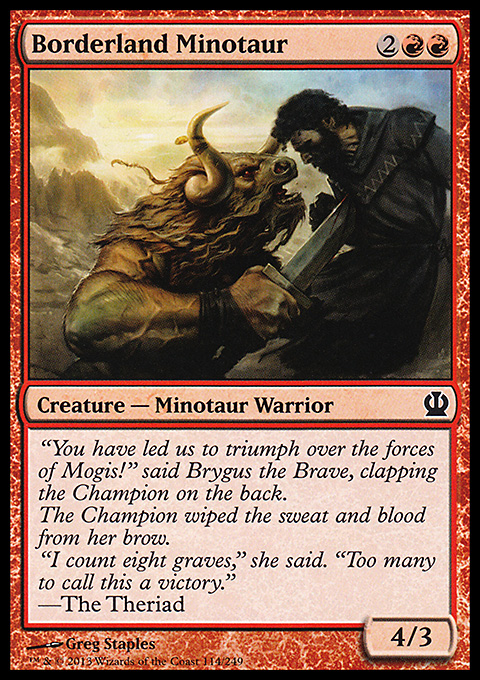 Borderland Minotaur