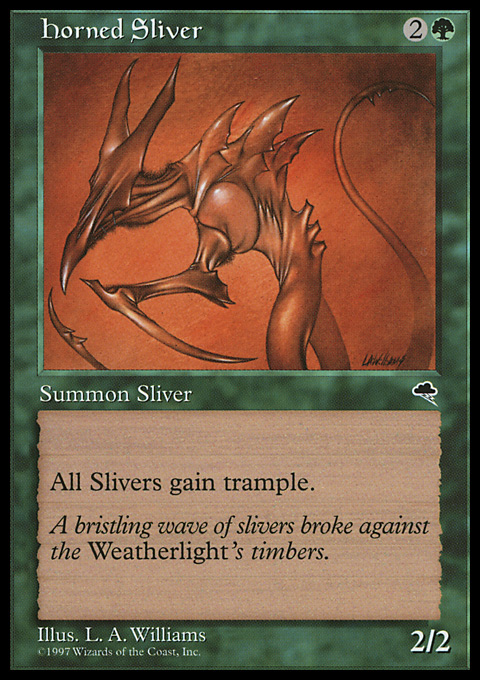 Horned Sliver