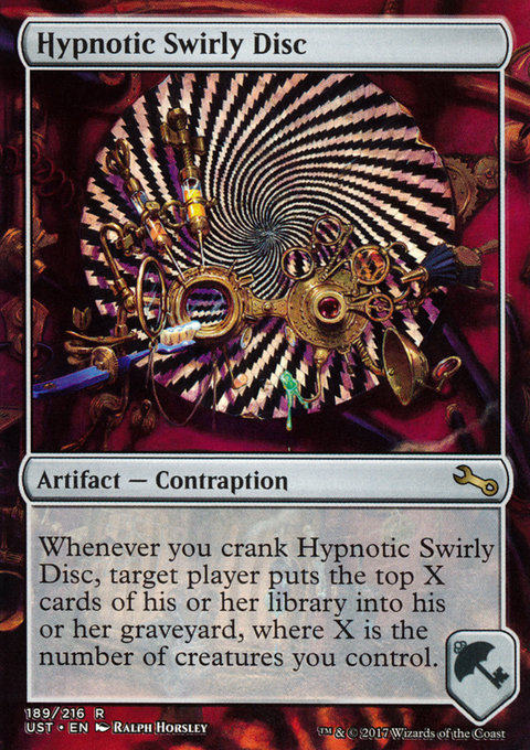 Hypnotic Swirly Disc