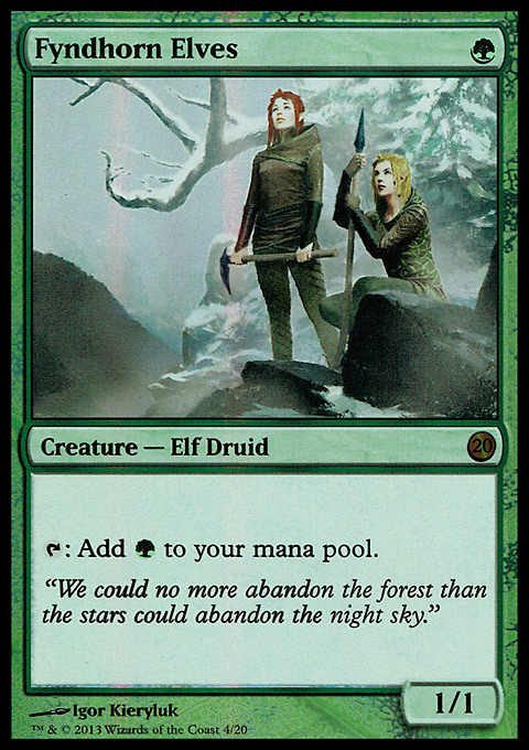 Fyndhorn Elves