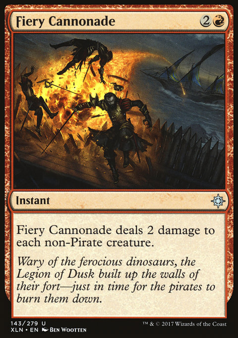 Fiery Cannonade