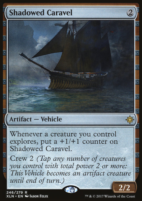 Shadowed Caravel